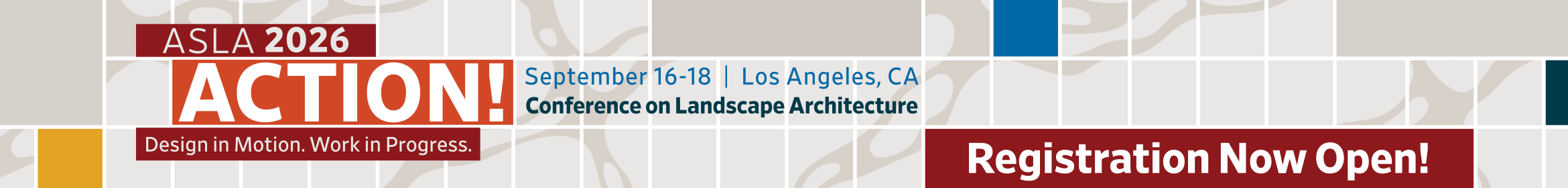ASLA 2026 Conference on Landscape Architecture Main banner